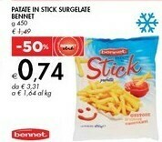 Bennet Bennet Patate In Stick Surgelate offerta