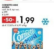 Bennet Algida Cornetto Mini Classico Parfum Vanille 288 G(ml) offerta