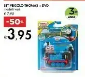 Mattel Thomas Dvd Con Veicolo