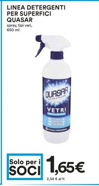 Coop Quasar Pulizie di casa offerta