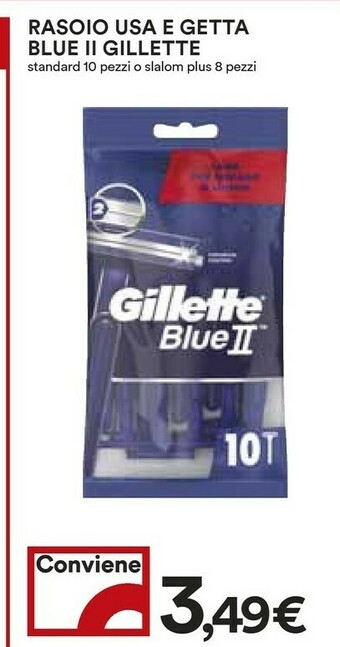 Coop Gillette Rasoio offerta