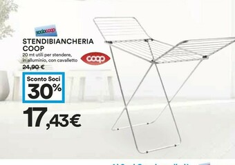 Coop Stendibiancheria offerta