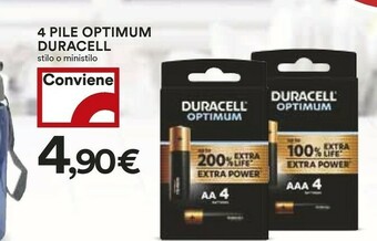 Coop Duracell Pile offerta