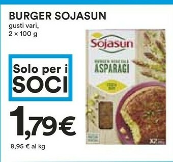 Coop Sojasun Alimentazione Vegana offerta