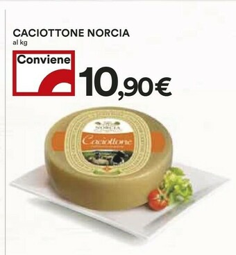 Coop Caciottone Norcia offerta