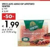 Bennet Senfter Speck Alto Adige IGP 100 G(ml) offerta