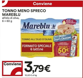 Coop Mareblu Tonno offerta