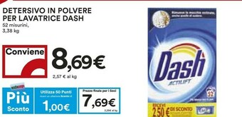 Coop Dash Detersivo in polvere offerta