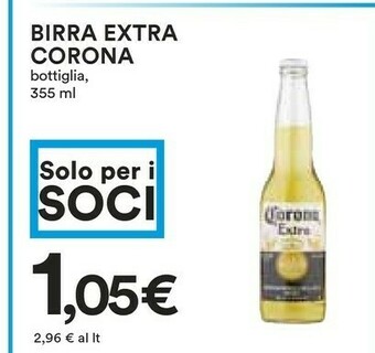 Coop Birra Corona offerta