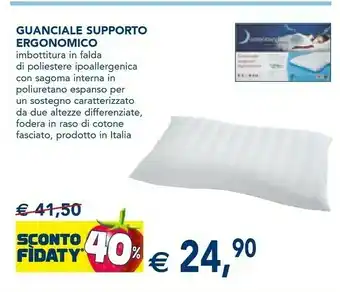 Esselunga Guanciale Supporto Ergonomico offerta