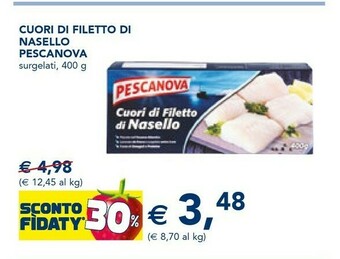 Esselunga Pescanova Nasello offerta