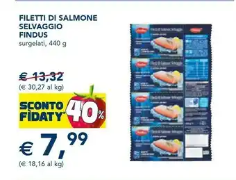 Esselunga Findus Findus Filetti Di Salmone Selvaggio offerta