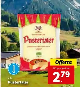Lidl Mila Pustertaler offerta