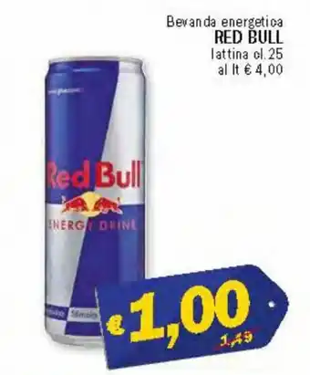 Ard Discount Red Bull Bevanda energetica lattina cl.25 offerta