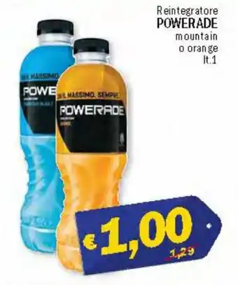 Powerade Reintegratore mountain o orange lt.1