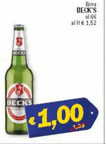 Ard Discount Beck's Birra cl.66 offerta
