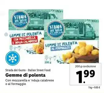 Lidl Strada del gusto Gemme Di Polenta offerta