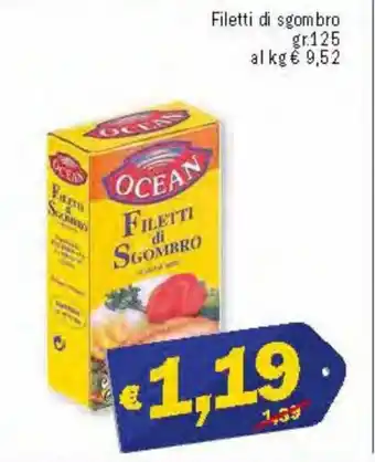 Ard Discount Filetti di sgombro gr.125 offerta