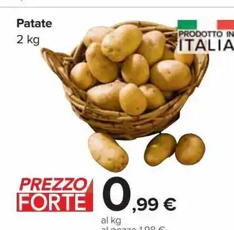 Carrefour Market Patate offerta
