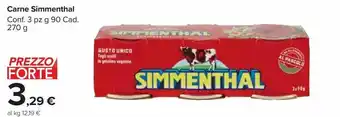 Carne simmenthal