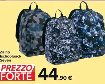 Carrefour Market Zaino ischoolpack seven offerta