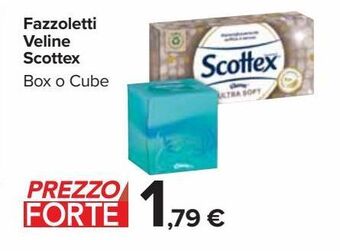 Carrefour Market Fazzoletti veline scottex offerta