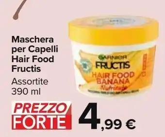 Carrefour Market Maschera per capelli hair food fructis offerta