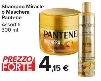 Carrefour Market Shampoo miracle o maschera pantene offerta