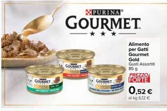Carrefour Market Alimento per gatti gourmet gold offerta