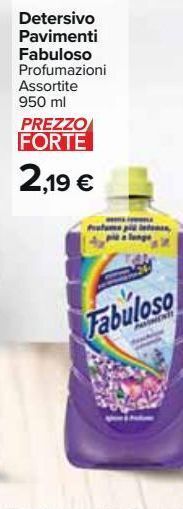 Carrefour Market Detersivo pavimenti fabuloso offerta