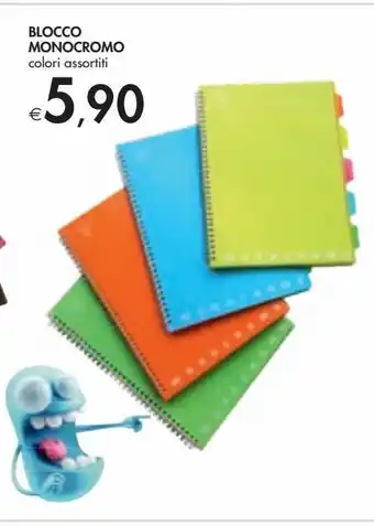 Bennet Blocco monocromo colori assortiti offerta