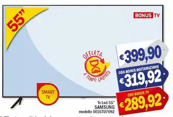 Ard Discount Samsung TV Led 55" modello UE55TU7092 offerta