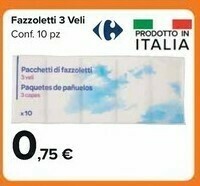 Carrefour Fazzoletti offerta