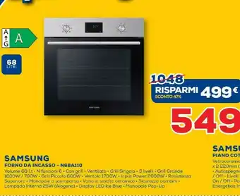 Euronics Samsung Forno Da Incasso N68A110 offerta