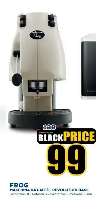 Euronics Didiesse Frog Revolution Macchina Per Caffè Con Capsule 1,5 L Semi-automatica offerta