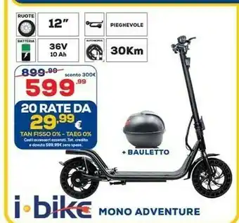 Euronics I-bike Mono Adventure offerta
