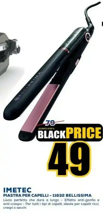 Euronics Imetec Bellisima Piastra Per Capelli 11632 offerta