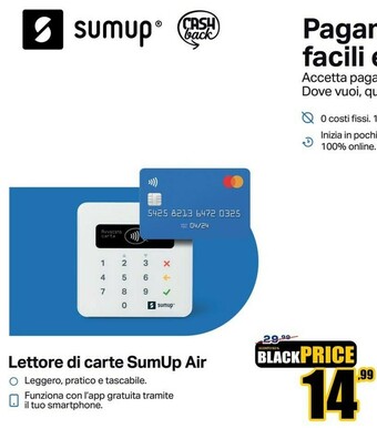 Sumup Lettore Di Carte Air