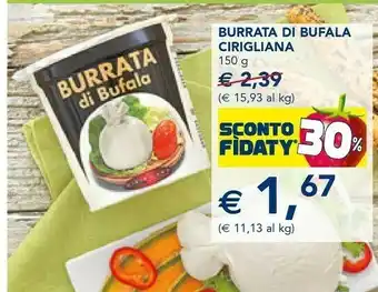 Esselunga Cirigliana Cirigliana Burrata Di Bufala offerta