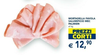 Esselunga Palmieri Mortadella Favola offerta