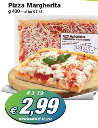Prix Quality Pizza Margherita g 400 offerta