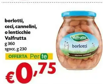 Pam Valfrutta Valfrutta - Ceci offerta