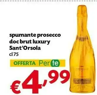 Pam Brut Luxury San Orsola Spumante Prosecco DOC offerta