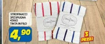 Risparmio Casa Strofinacci 3pz Spugna 45x65 offerta