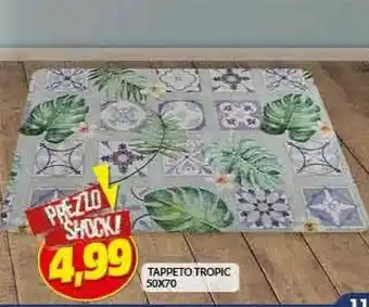 Risparmio Casa Tappeto Tropic 50x70 offerta