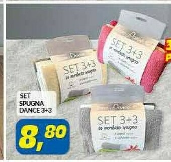 Risparmio Casa Set Spugna Dance 3+3 offerta