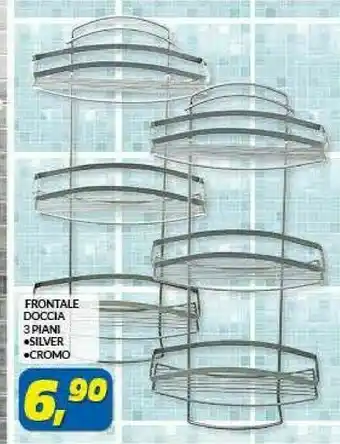 Risparmio Casa Frontale Doccia 3 Piani Silver offerta