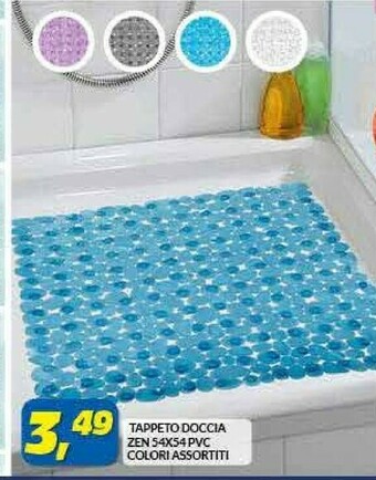 Risparmio Casa Tappeto Doccia Zen 54x54 Pvc offerta