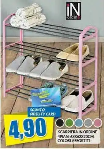 Risparmio Casa Scarpiera In Ordine 4piani offerta