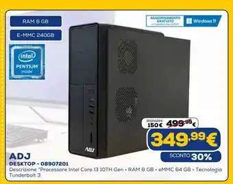 Euronics Adj desktop offerta